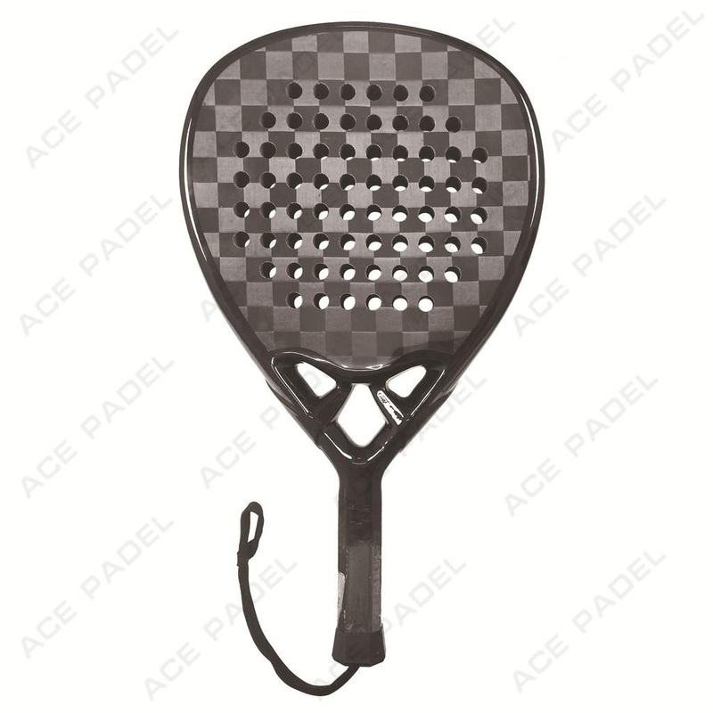 Ace Padel Wholesale Custom 38mm Thickness EVA Full Carbon 18K Padel Rackets