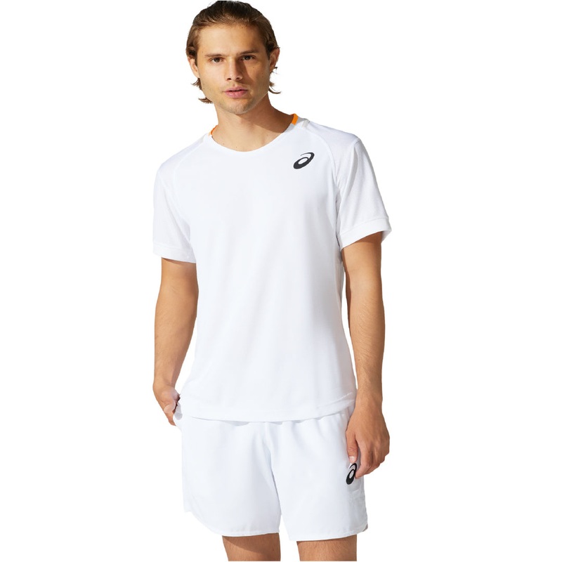 Asics MATCH M SS Tee T-Shirt Brilliant White