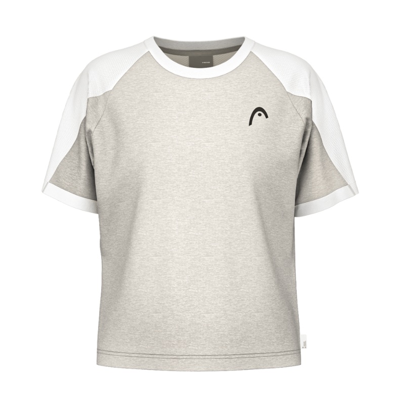 T-shirt Head Play Tech Gris Femme