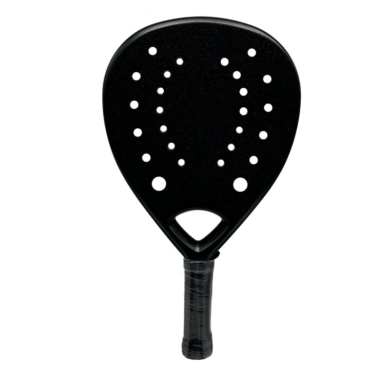 3K Carbon Fiber Beach Tennis Racket Thick Shot Sandblasting Surface Suitable for MID-Range Players Factory Outlet.