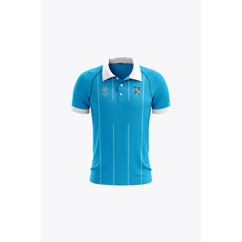 Braxgata Kids Polo Jersey - Retro Edition | Blue-Light Blue