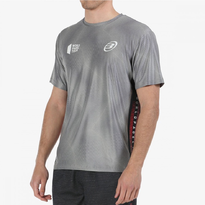 Bullpadel WPT Rogor Tshirt Grey