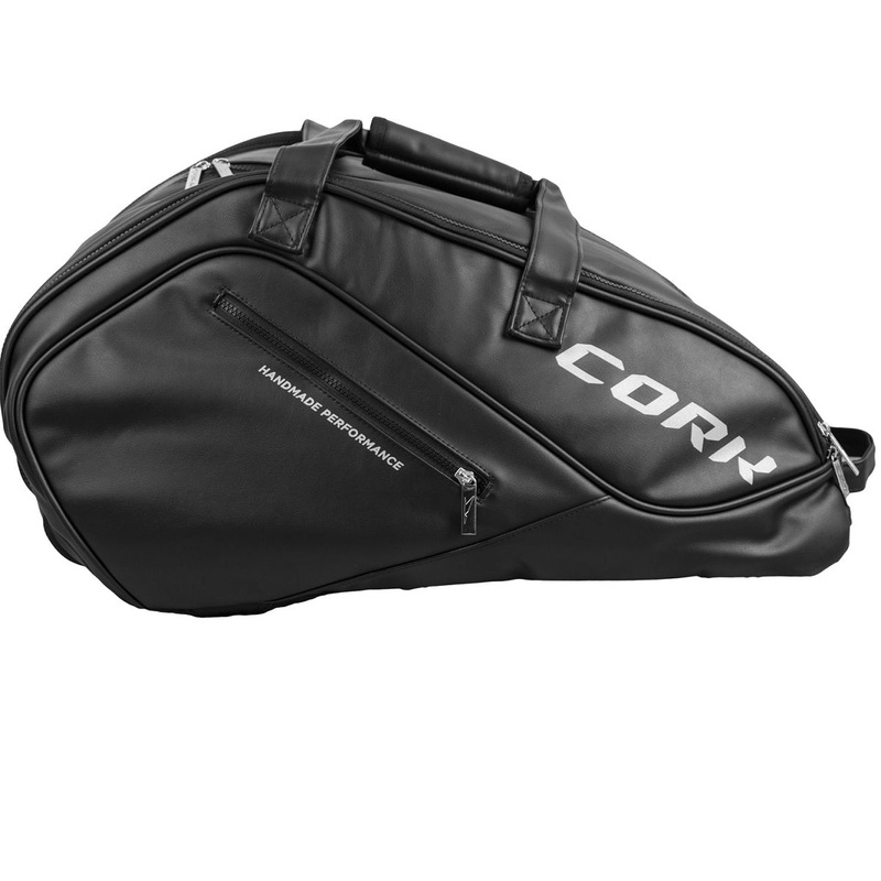 CORK NYLON THERMOBAG|Black|White
