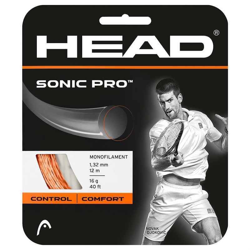 Head Sonic Pro 16 Tennis String (Orange)