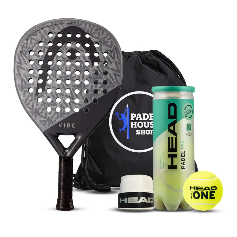 Head Vibe Padel Racket 2025 Grey/Black