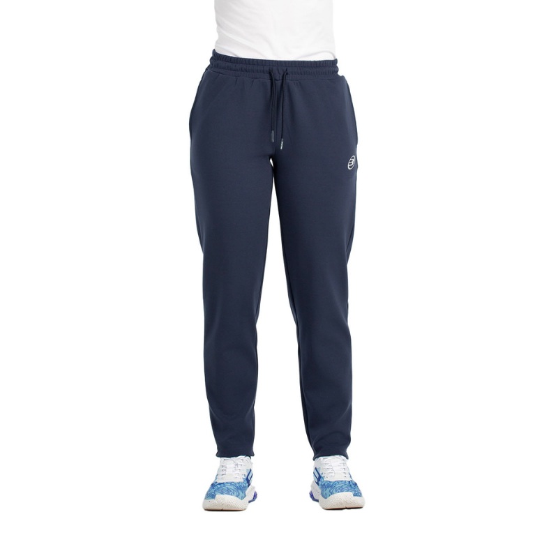 Pantalon de survtement Bullpadel Befan Bleu Marine Femme