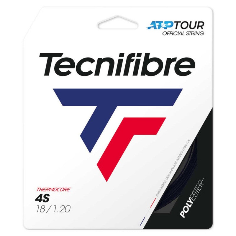 Tecnifibre 4S 18/1.20 Tennis String (Black)