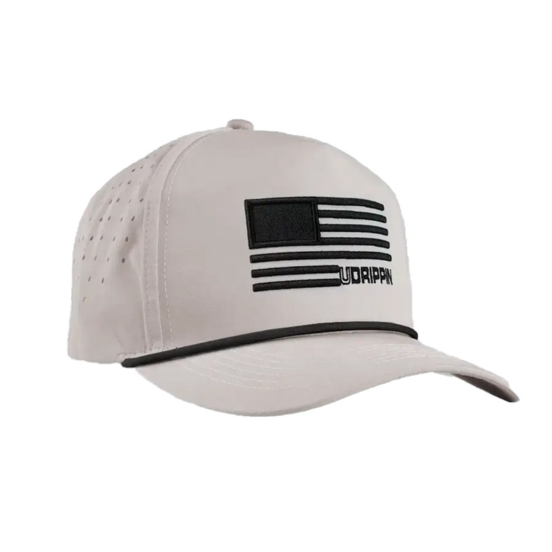 UDRIPPIN American Flag Hat|Cream "American Flag"