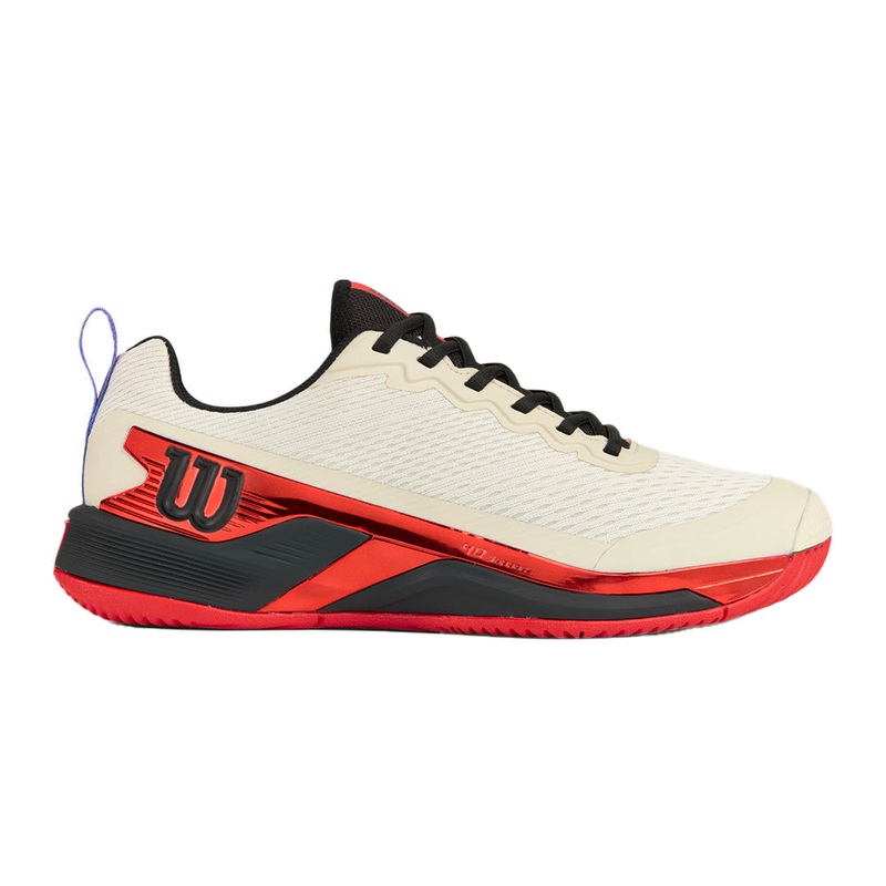 WILSON RUSH PRO 4.5 White/Red/Black FW25 (Zapatillas)