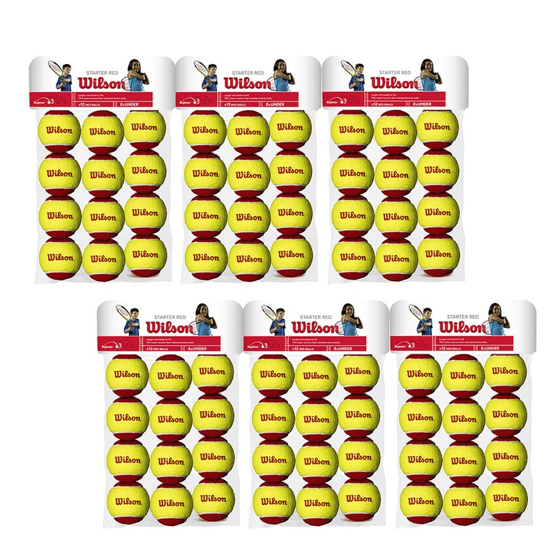 Wilson Stage 3 Red Junior Tennis Balls - Case of 72