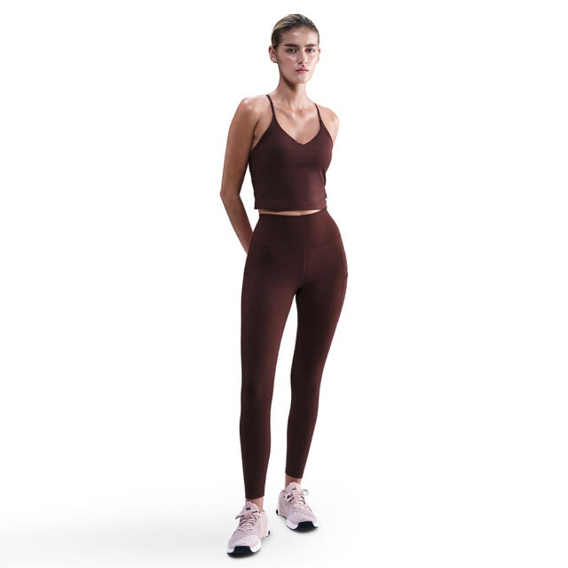 Dri-Fit One 7/8 Tight Women - Dark Red