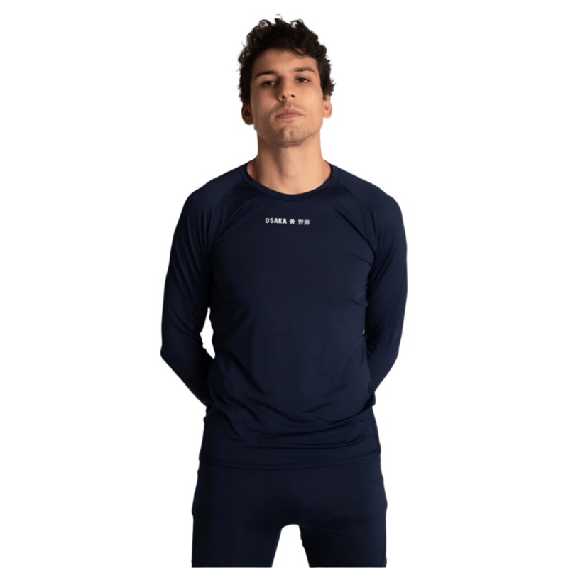 Osaka Men Baselayer Top | Navy