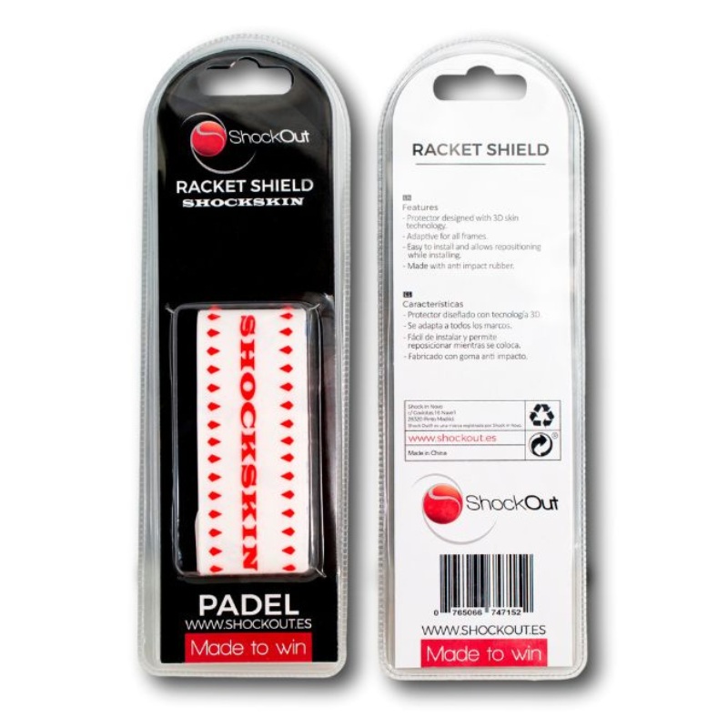 Protection de cadre Shockout Rouge