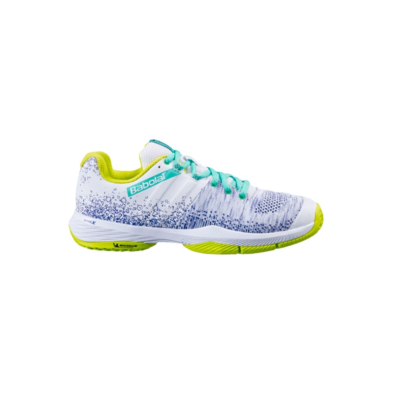 Zapatillas Babolat Sensa Women White/Spring Bud