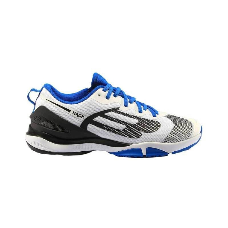 Bullpadel Hack Hybrid Fly 22V Blanco/Azul