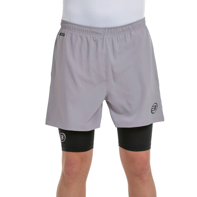 Bullpadel Meta Short Grey 2025