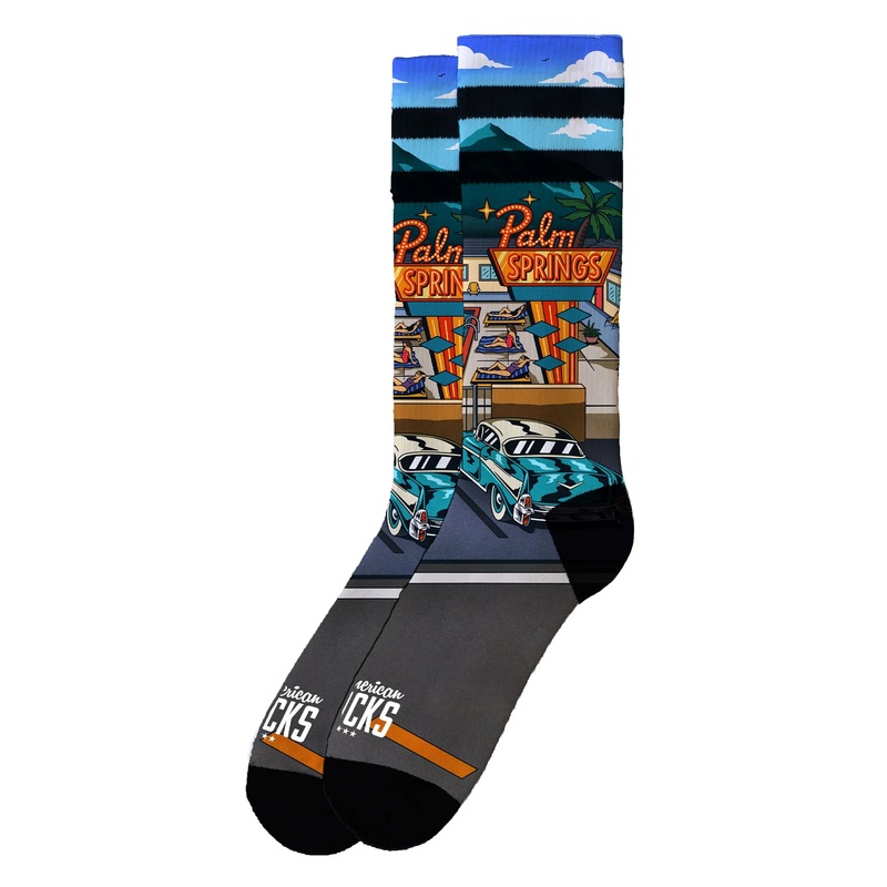 Chaussettes American Socks Palm Springs Motel