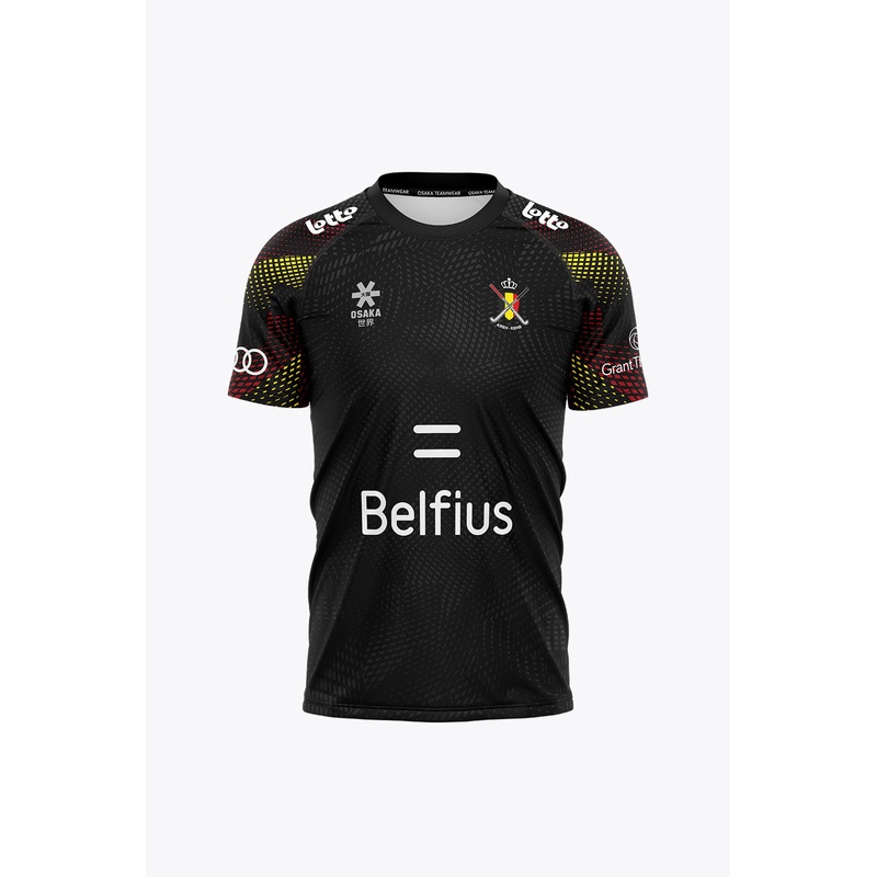 Official Belgium Women Training Tee | Black