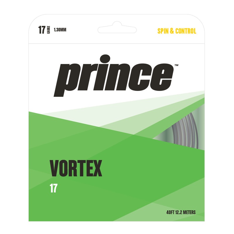 Prince Vortex Triad 16/1.30 Tennis String (Black)
