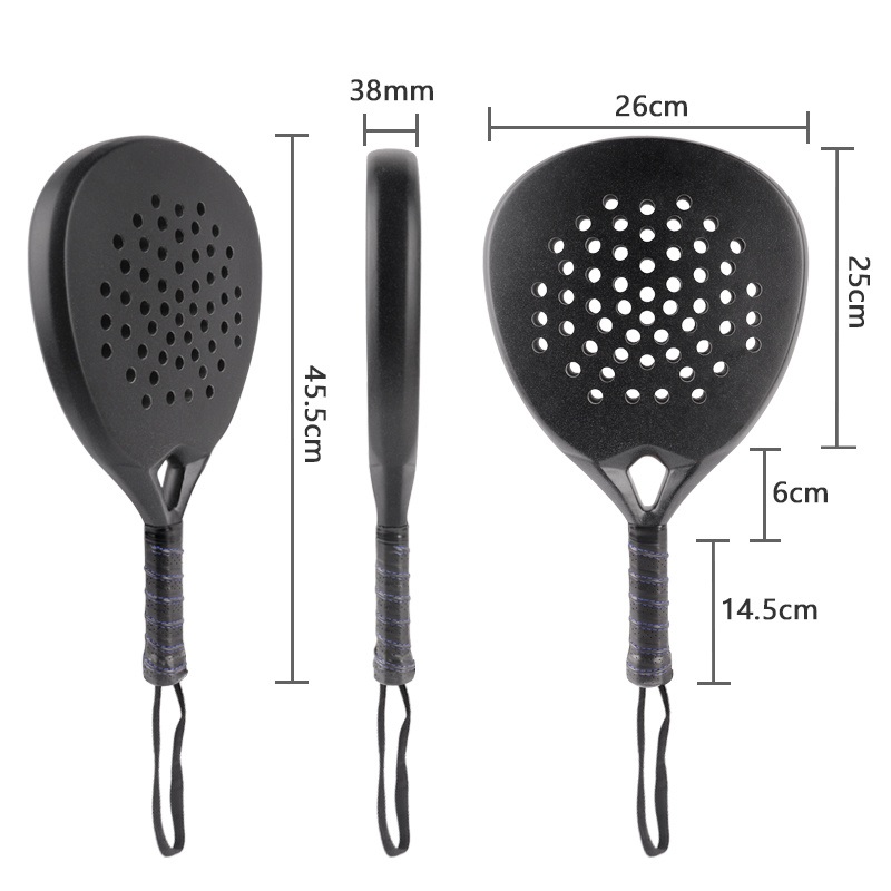 2022 OEM/ODM Customize Design Manufacturing 3K 12K 18K Carbon Fiber Paddle Tennis Padel Racket
