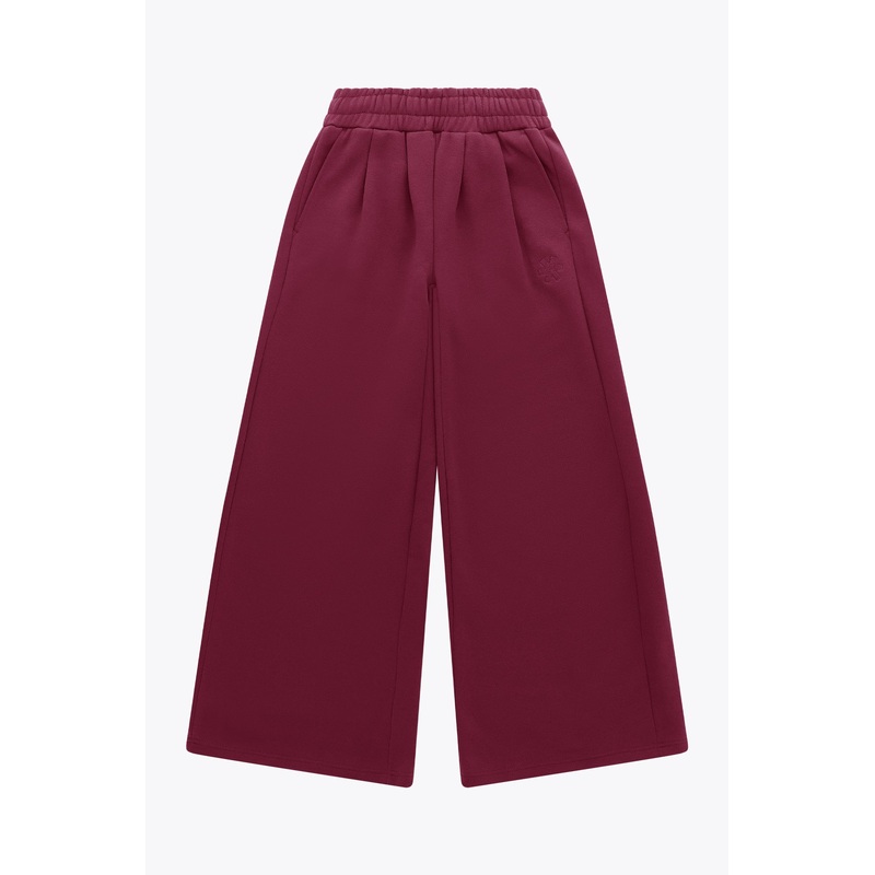 Osaka Women Sweatpants Wide Leg | Cherry Lacquer
