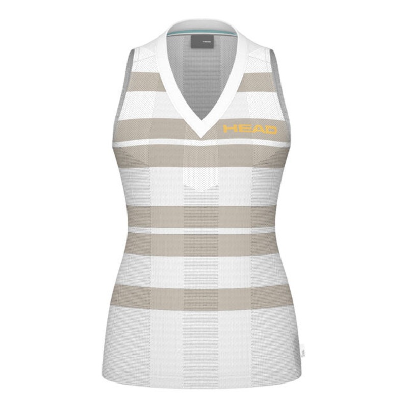 Performance Tank Top Women - White, Beige