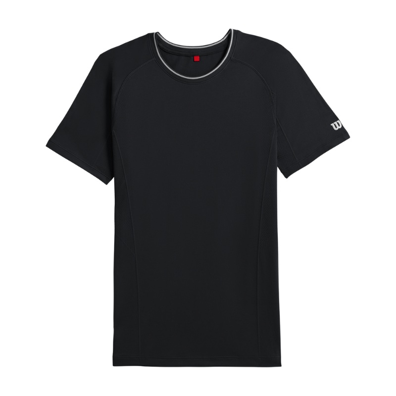 T-shirt Wilson Seamless Crew Noir