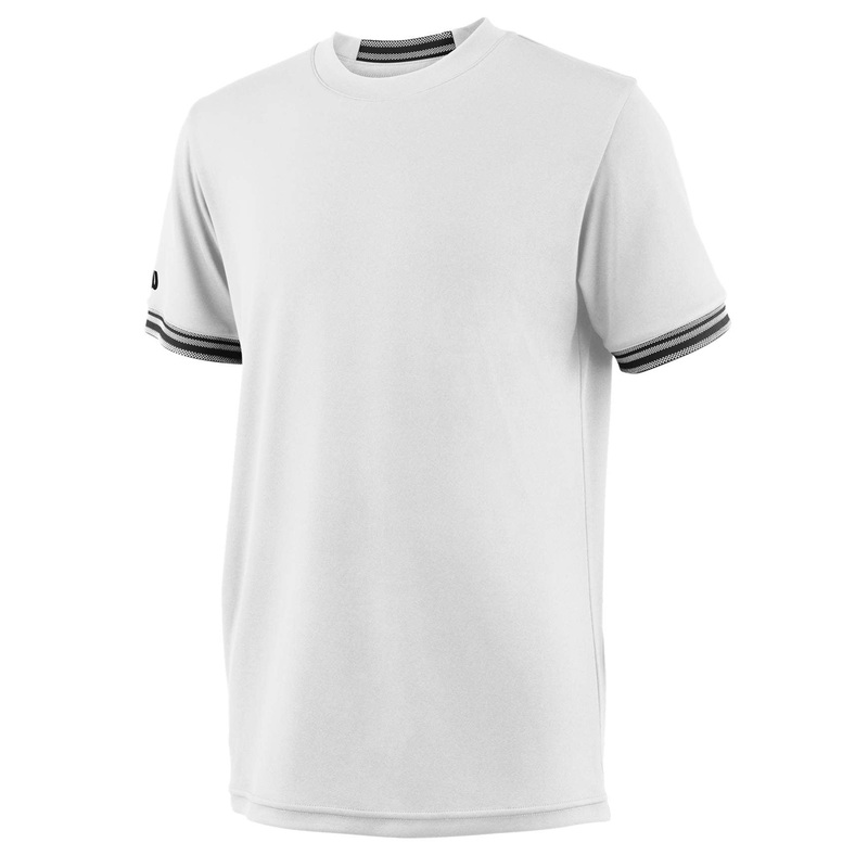 Wilson Boys' Team Solid Crew (White)