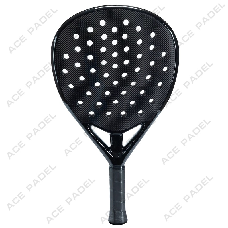 Ace Padel Custom Logo Print Good Quality Carbon Fiber 3K Padel Racket