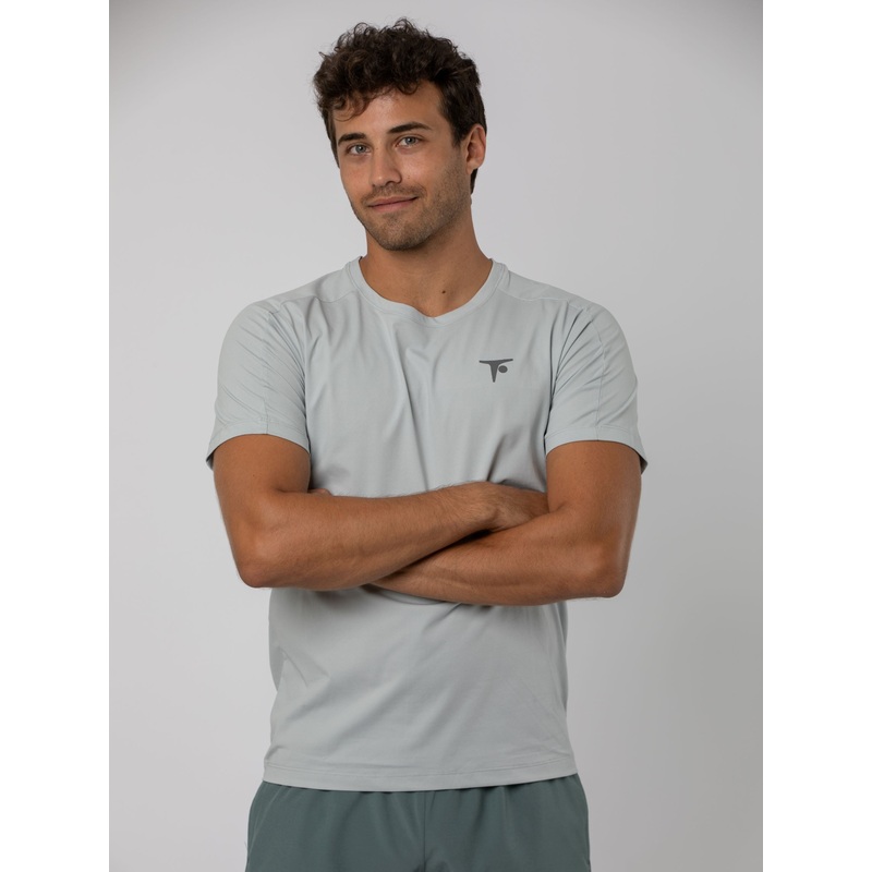 Pro Court Tee|XS|S|M|L|XL|2XL|Gray|Blue