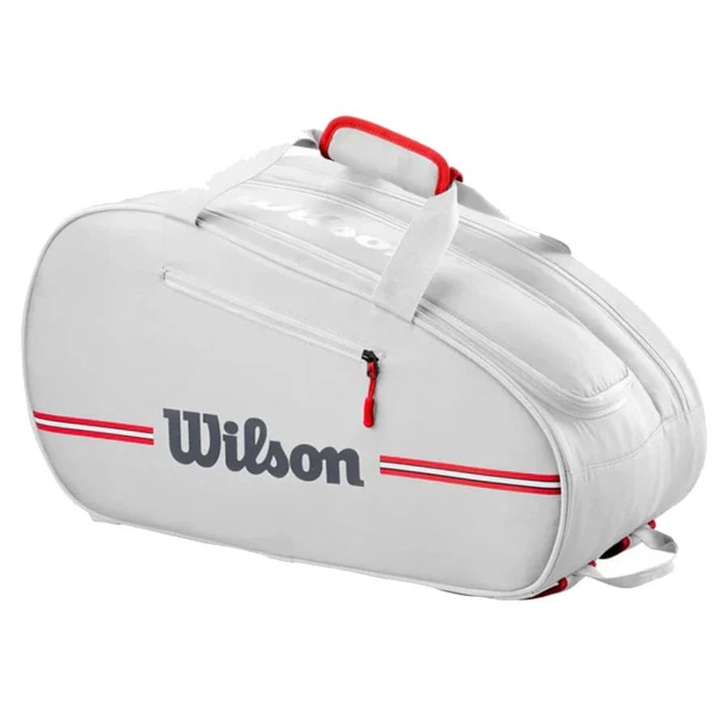  Wilson Team Padel Bag Off White