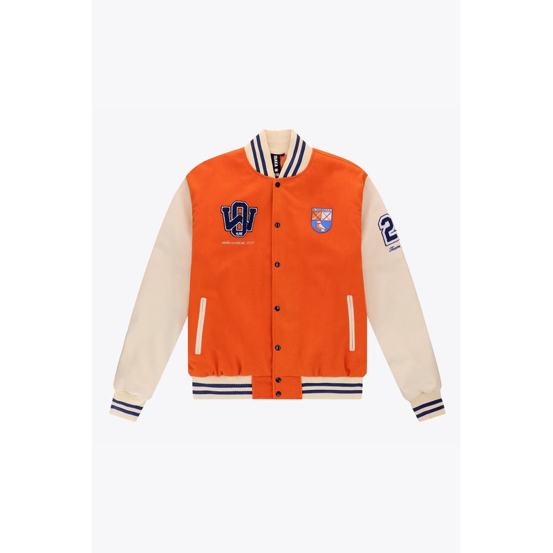 Bloemendaal Varsity Jacket | Orange