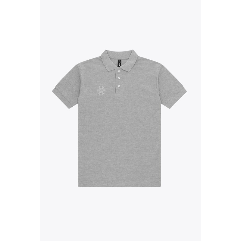 Osaka Unisex Polo Basic | Heather Grey