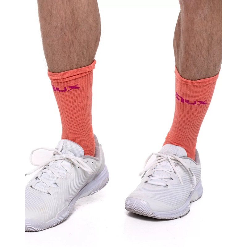 Siux Reveal High Socks - White & Orange