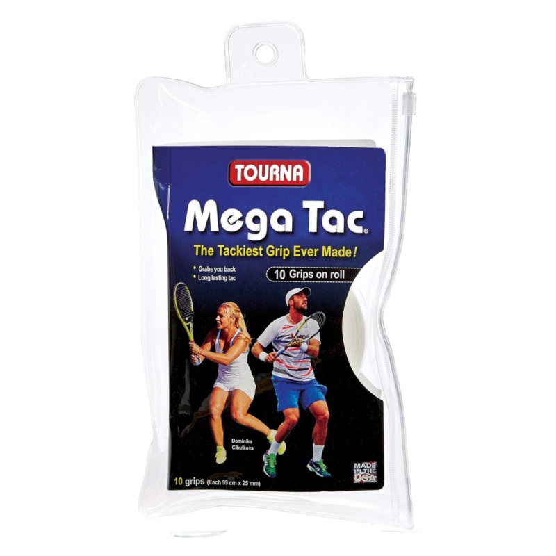 Surgrips Tourna Mega Tac x10 Blanc
