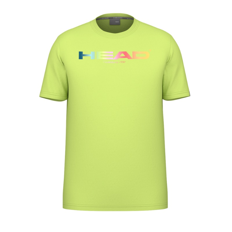 T-shirt Head Rainbow Vert|S|M|L|XL|XXL