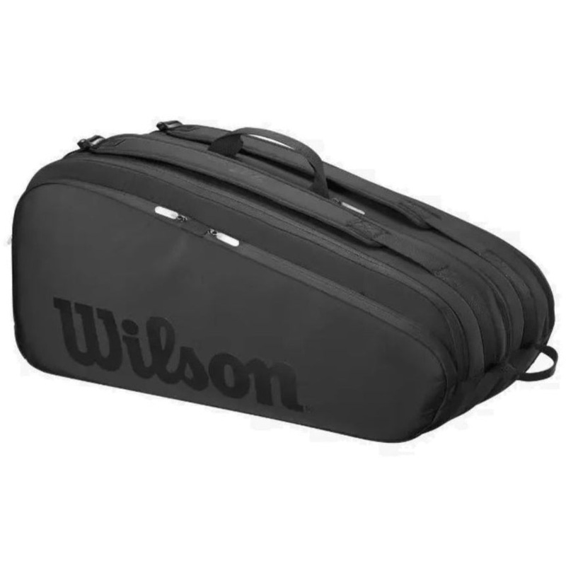 Wilson Pro Staff V13 Super Tour 9 Pack Racquet Bag (Black)