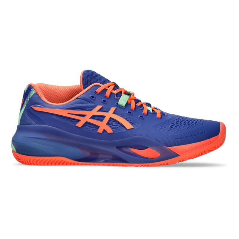 Gel-Resolution X Padel Shoe Men - Dark Blue, Coral