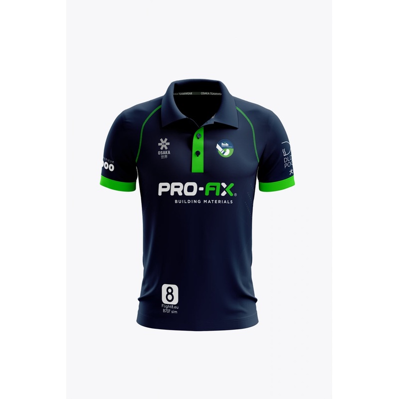 Hoegaarden Men Polo Jersey - Retro Edition | Navy