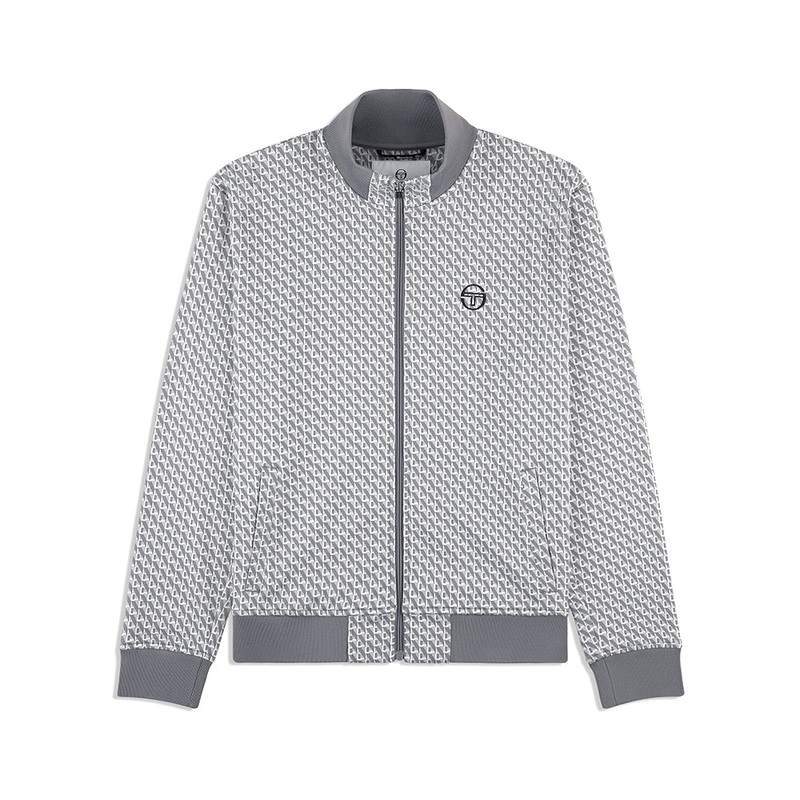 Sergio Tacchini Paolo Knit Track Jacket - Quiet Shade