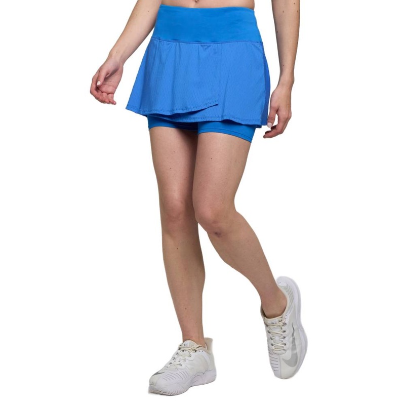 Lija Women's Slick Strata Skort (Cornflower)
