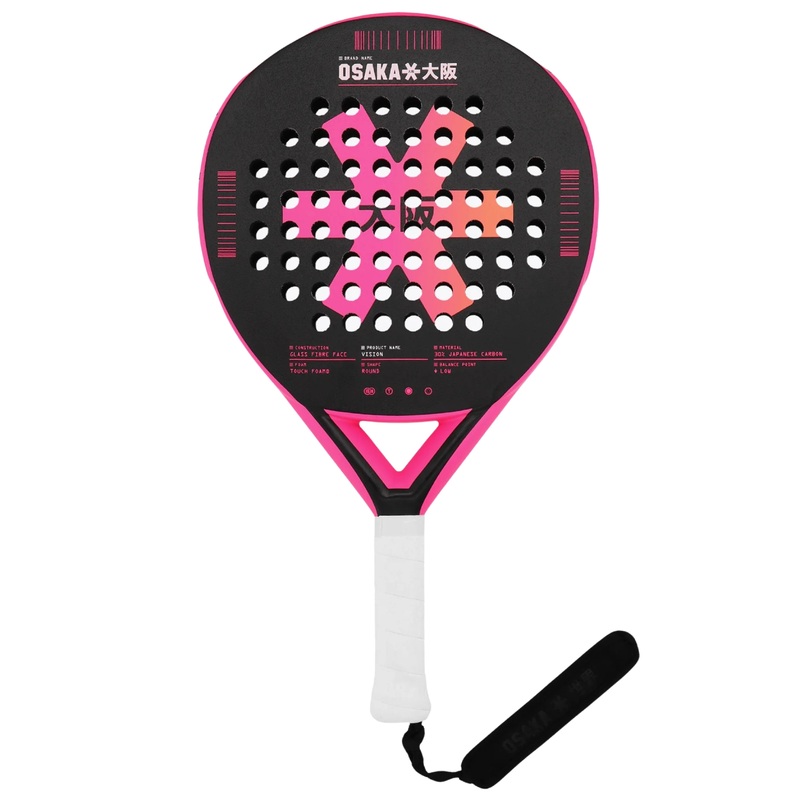Osaka Vision Control Padel Racket - Fluo Pink