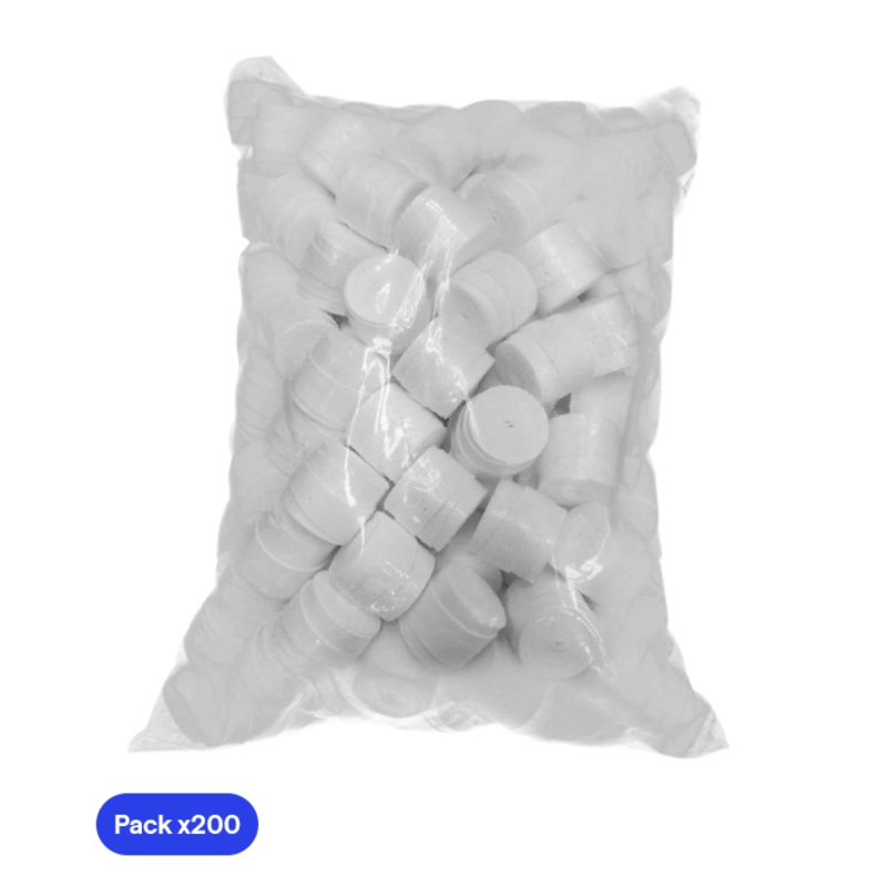 Overgrips HEAD Padel Pro Blanco Perforado (Pack x200)