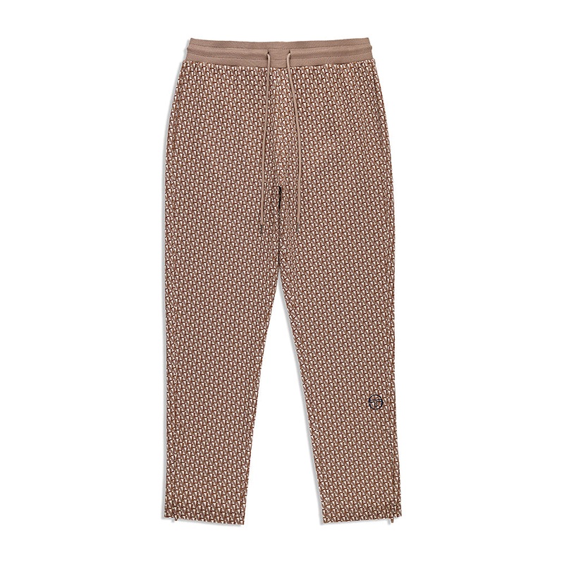Sergio Tacchini Paolo Knit Track Pant - Taupe Grey