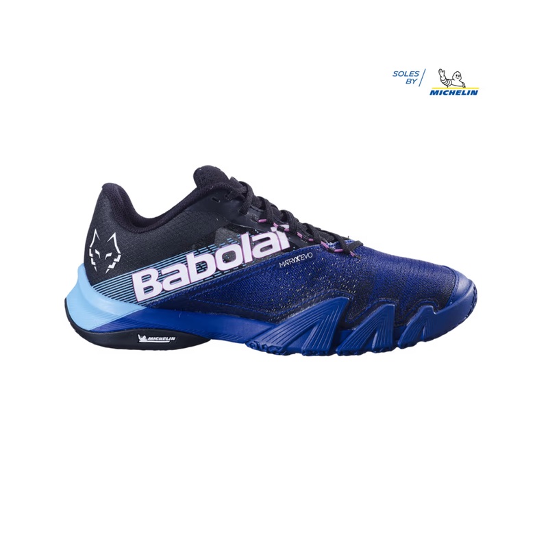 Babolat Jet Premura 2 Lebron Padel Shoes - Blue/Black