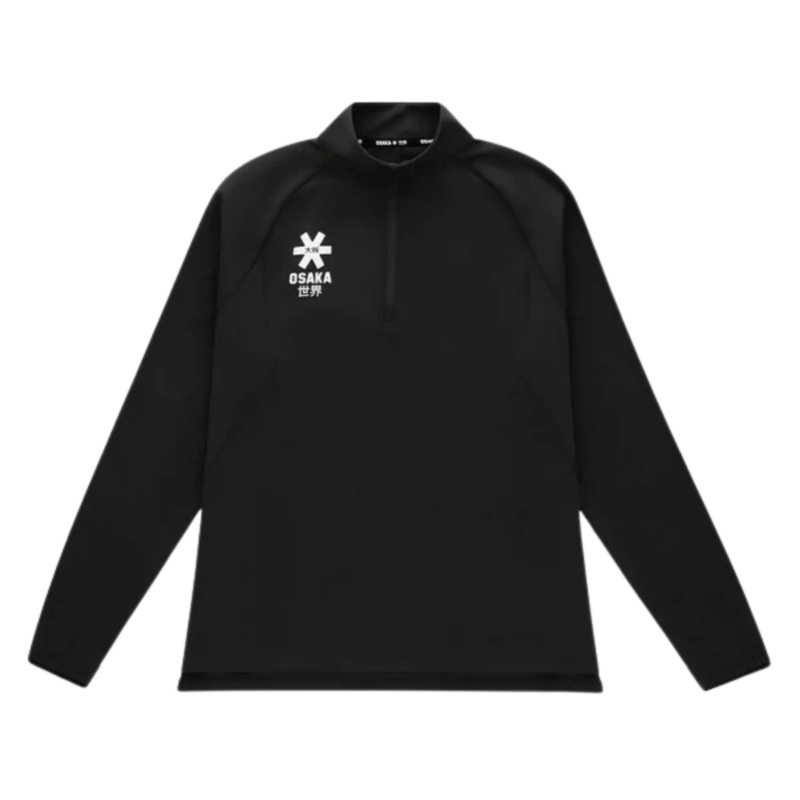 Osaka Women Half Zip Sweater | Black
