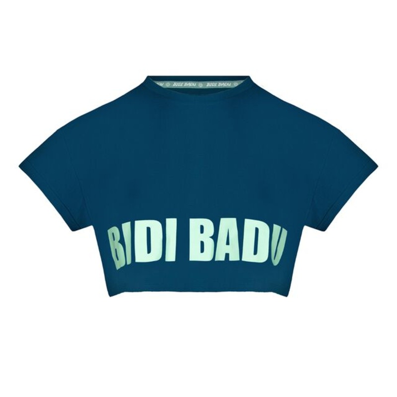 Abdominis Crop Move T-Shirt Women - Petrol