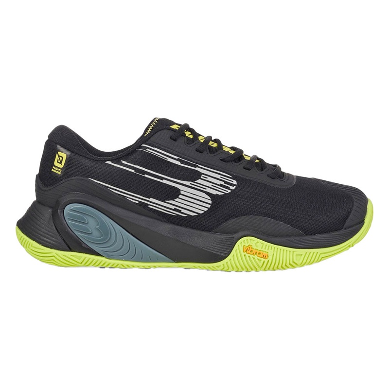 BULLPADEL HACK Vibram 25I Negro PAQUITO NAVARRO (Zapatillas)