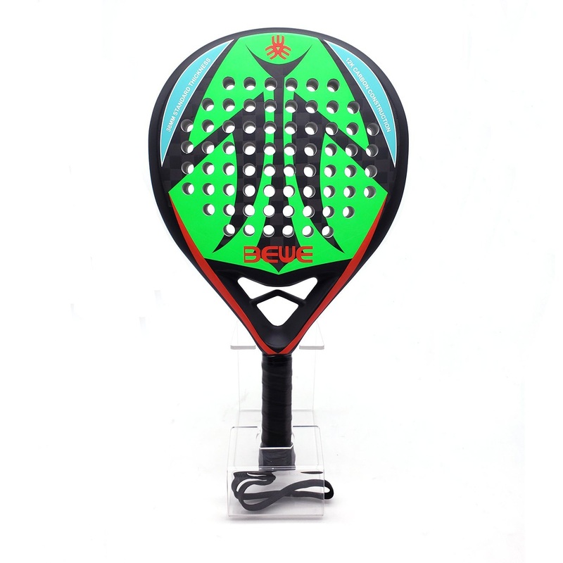 China Supplier Bewe 12K Carbon Surface Padel Tennis Racket