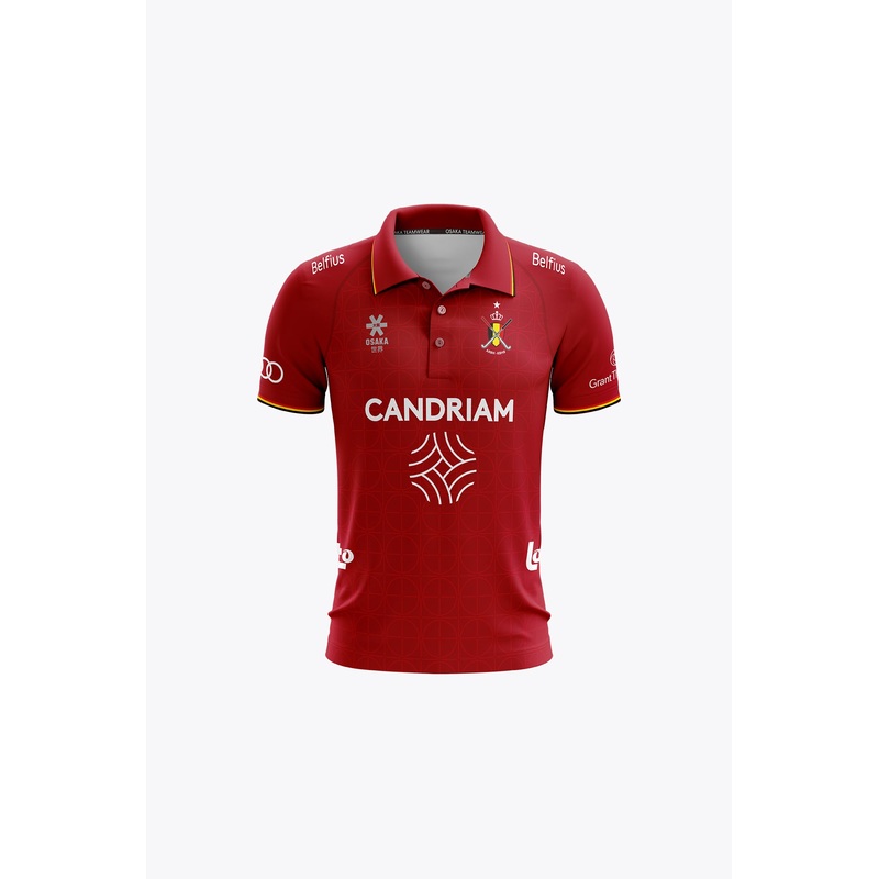 Official Belgium Kids Polo Jersey | Red